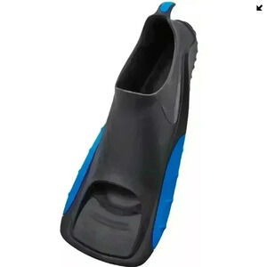 NWT Nike Swimming Fin Sz S (fit shoe size 7-9) in black/blue